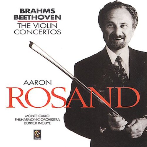 the album cover for Szymanowski/Chopin/Wieniawski - Violin Concertos By Brahms & Beethoven