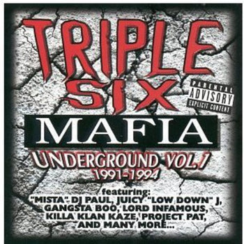 the album cover for Three 6 Mafia - Underground 1