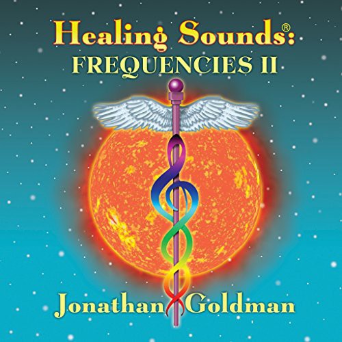 the album cover for Jonathan Goldman - Healing Sounds: Frequencies II
