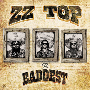 the album cover for ZZ Top - Baddest