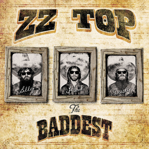 the album cover for ZZ Top - Baddest