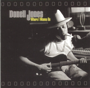 the album cover for Donell Jones - Where I Wanna Be