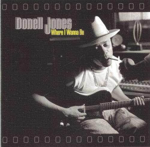 the album cover for Donell Jones - Where I Wanna Be