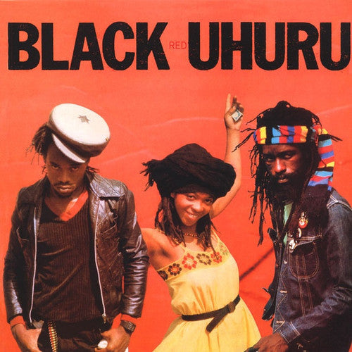 the album cover for Black Uhuru - Red (Hk)