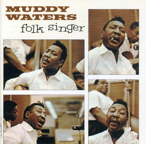 the album cover for Muddy Waters - Folk Singer