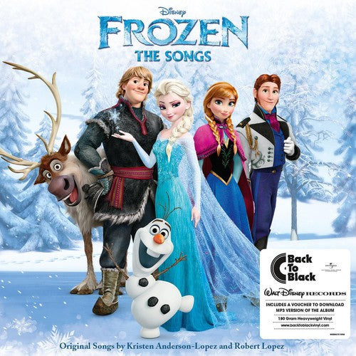 the album cover for Frozen [Disney Movie] - Frozen: The Songs [Vinyl]