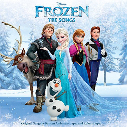 the album cover for Frozen [Disney Movie] - Frozen: The Songs