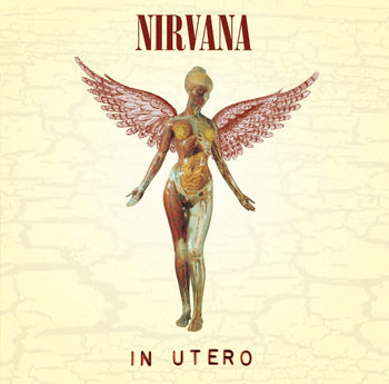 the album cover for Nirvana - In Utero [LP]