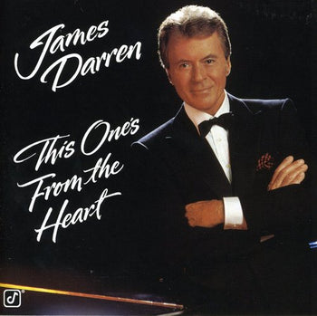 the album cover for James Darren - The One's From The Heart