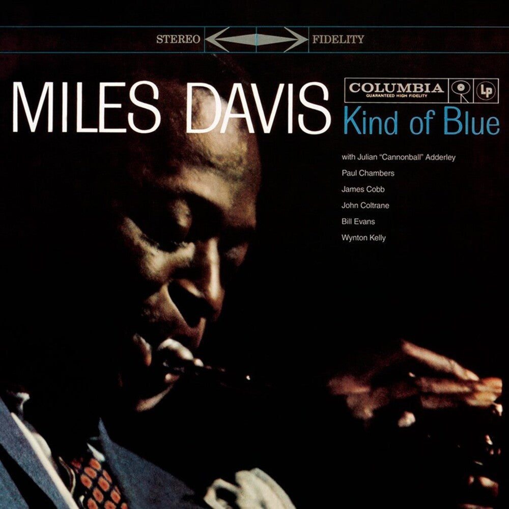 the album cover for Miles Davis - Kind of Blue