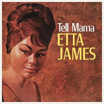 the album cover for Etta James - Tell Mama
