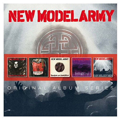 the album cover for New Model Army - Original Album Series