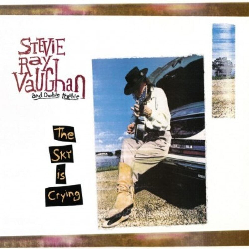 the album cover for Stevie Vaughan Ray & Double Trouble - Sky Is Crying [180 Gram] (Hol)