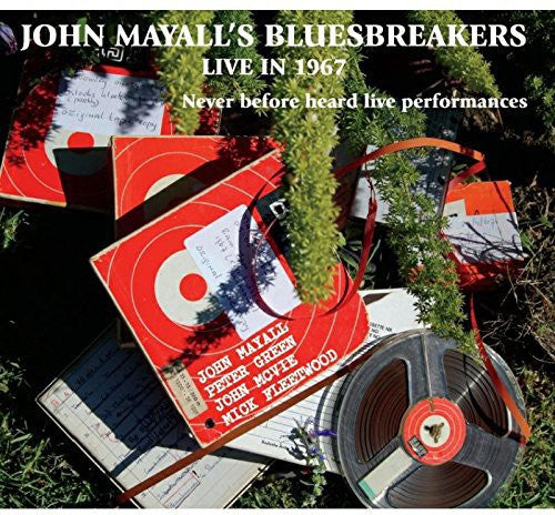the album cover for John Mayall - Live In 1967 (Never Before Heard Live Performances) vol.1