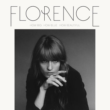the album cover for Florence + The Machine  - How Big, How Blue, How Beautiful [Vinyl]