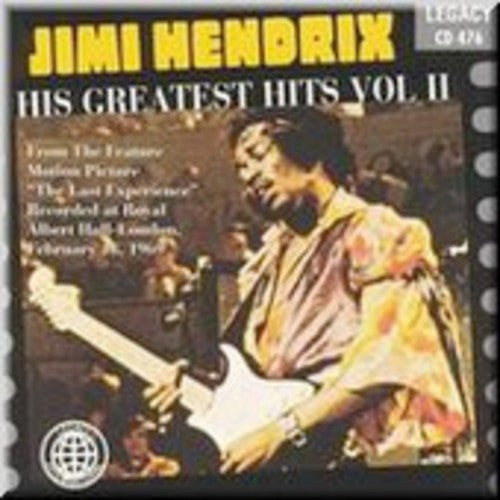the album cover for Jimi Hendrix - His Greatest Hits Vol.2