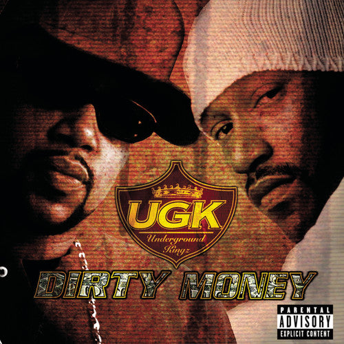the album cover for Ugk - Dirty Money