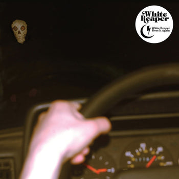 the album cover for White Reaper - White Reaper Does It Again [Clear Purple Vinyl]