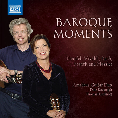 the album cover for Handel / Amadeus Guitar Duo - Baroque Moments