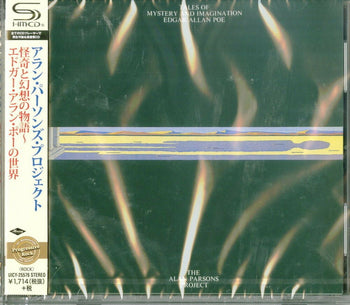 the album cover for Alan Parsons Project - Tales of Mystery & Imagination Edgar Allan Poe (SHM-CD)