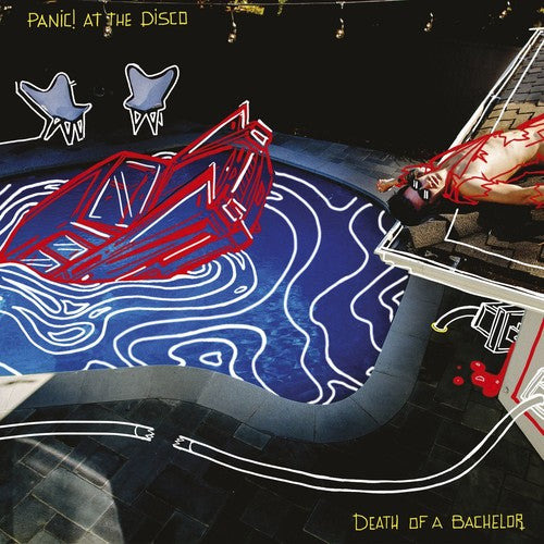 the album cover for Panic! At The Disco - Death of a Bachelor
