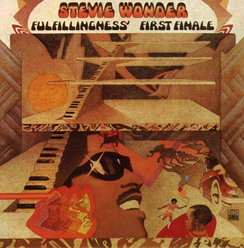 the album cover for Stevie Wonder - Fulfillingness' First Finale