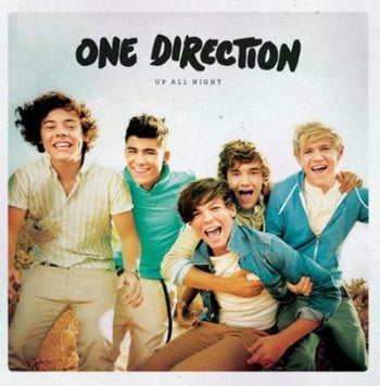 the album cover for One Direction - Up All Night