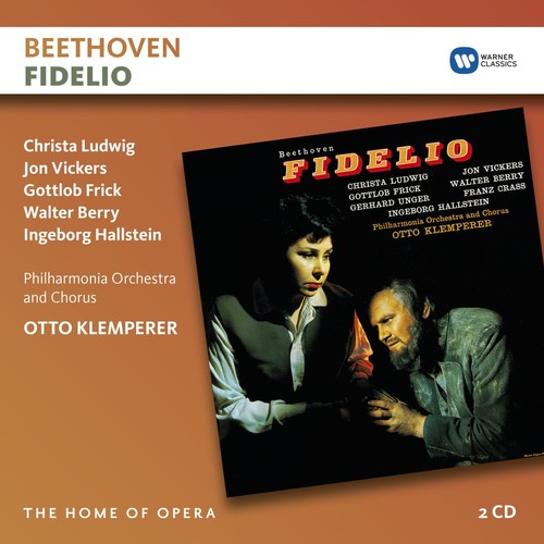 the album cover for Otto Klemperer - Fidelio