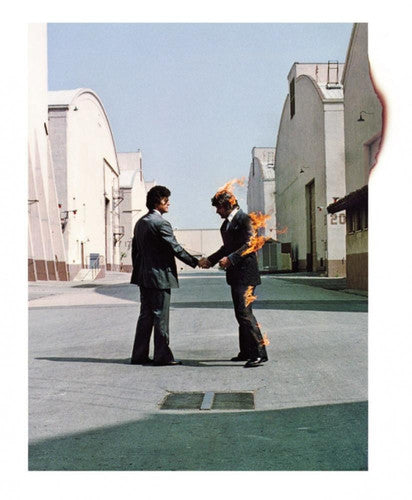 the album cover for Pink Floyd - Wish You Were Here