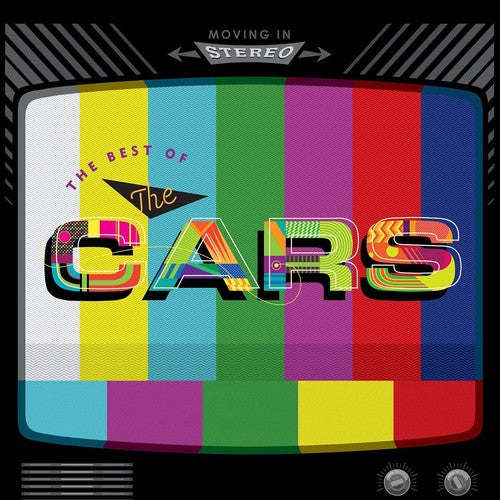 the album cover for The Cars - Moving In Stereo: The Best Of The Cars [2LP]