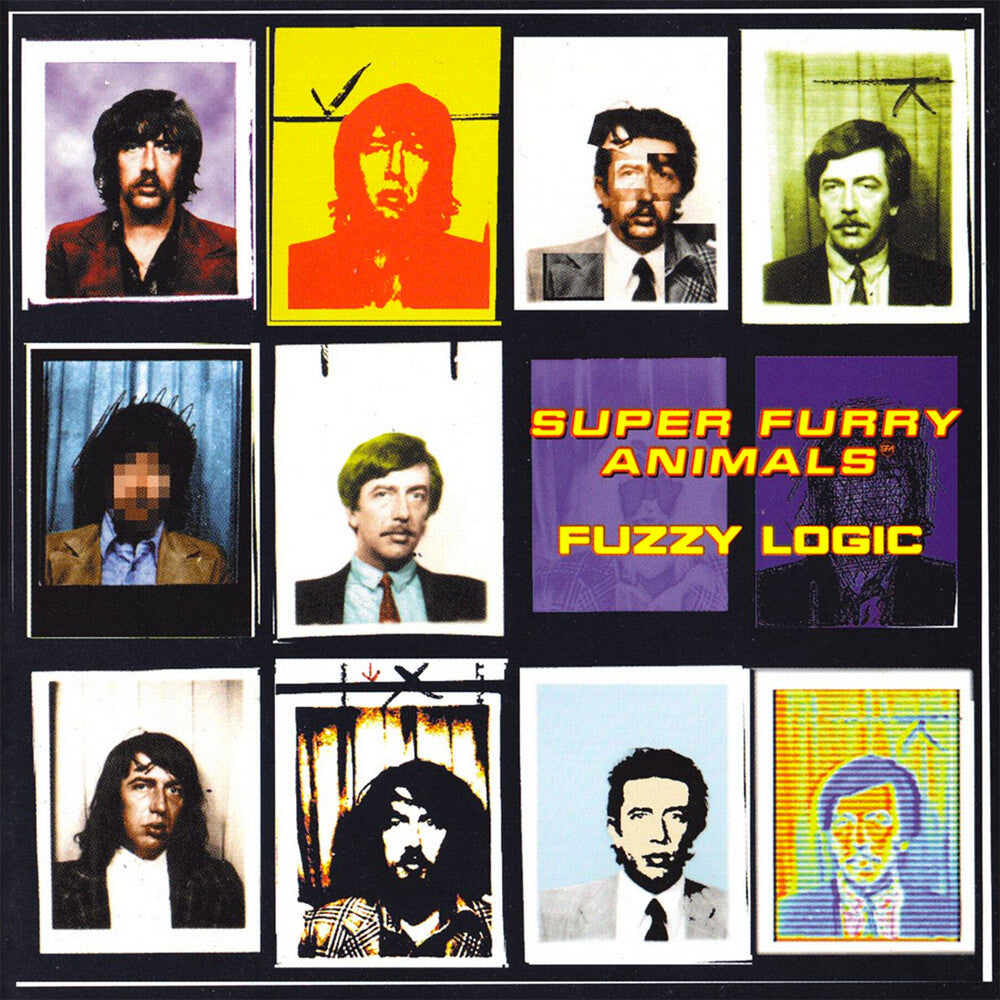 the album cover for Super Furry Animals - Fuzzy Logic 