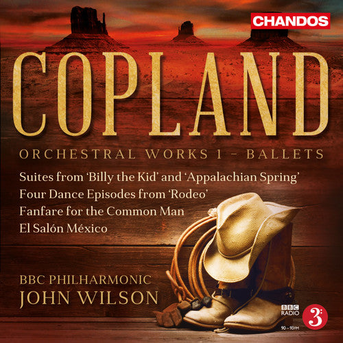 the album cover for Copland / Bbc Philharmonic Orchestra / Wilson - Copland: Orchestral Works, Vol. 1