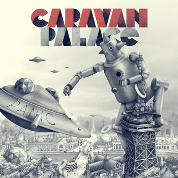 the album cover for Caravan Palace - Panic