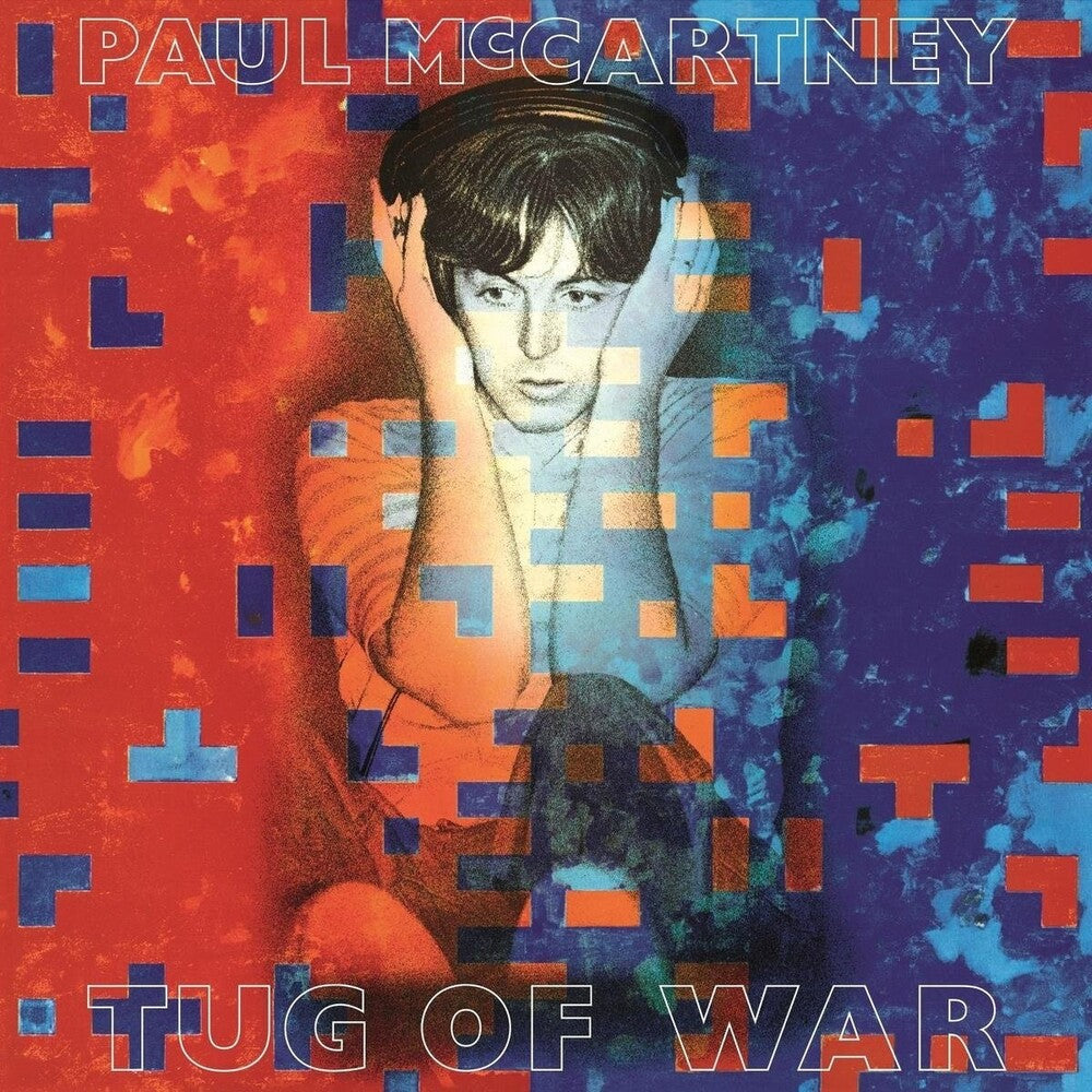the album cover for Paul McCartney - Tug Of War