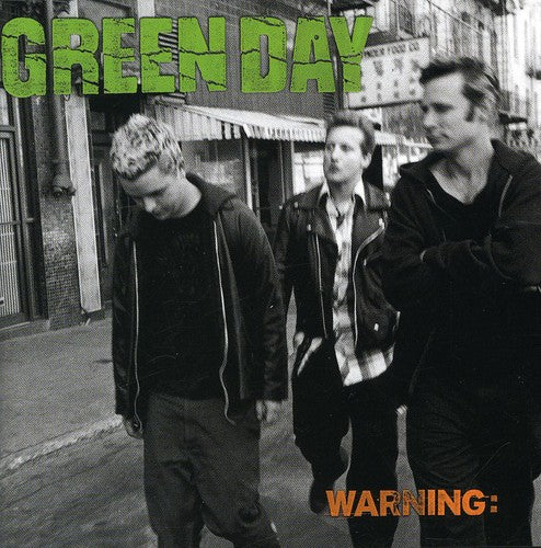 the album cover for Green Day - Warning: