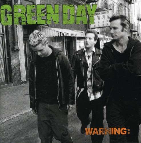 the album cover for Green Day - Warning: