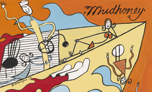 the album cover for Mudhoney - Every Good Boy Deserves Fudge [Cassette]