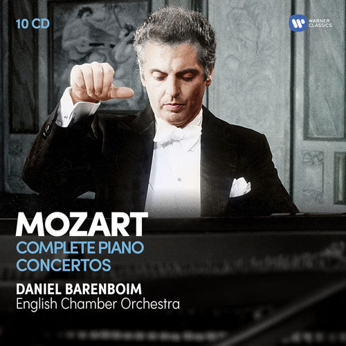 the album cover for Daniel Barenboim - Mozart: The Complete Piano Concertos [10CD]