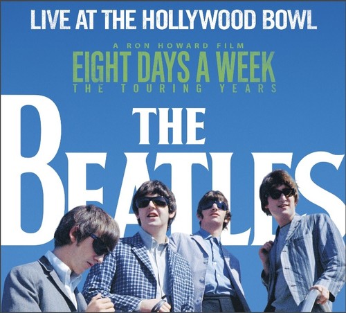 the album cover for The Beatles - Live At The Hollywood Bowl
