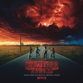 the album cover for Stranger Things [TV Series] - Stranger Things: Music from the Netflix Original Series [2LP]