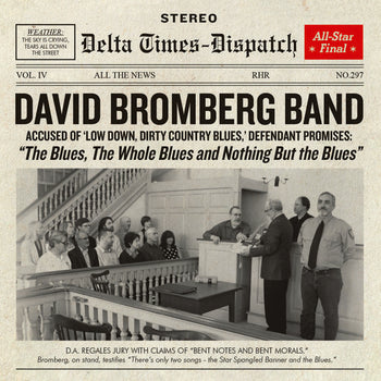 the album cover for David Bromberg Band - Blues The Whole Blues & Nothing But The Blues