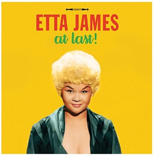 the album cover for Etta James - At Last (Yellow Vinyl) [Colored Vinyl] [180 Gram] (Ylw) (Uk)