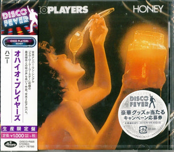 the album cover for Ohio Players - Honey (Disco Fever) [Reissue] (Jpn)