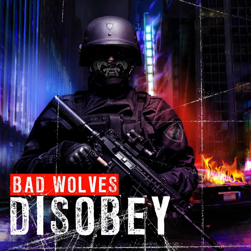 the album cover for Bad Wolves - Disobey