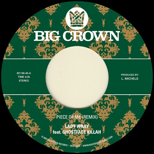 Piece Of Me (Feat. Ghostface Killah) B/W Joy & Pai - Lady Wray & Pete Rock