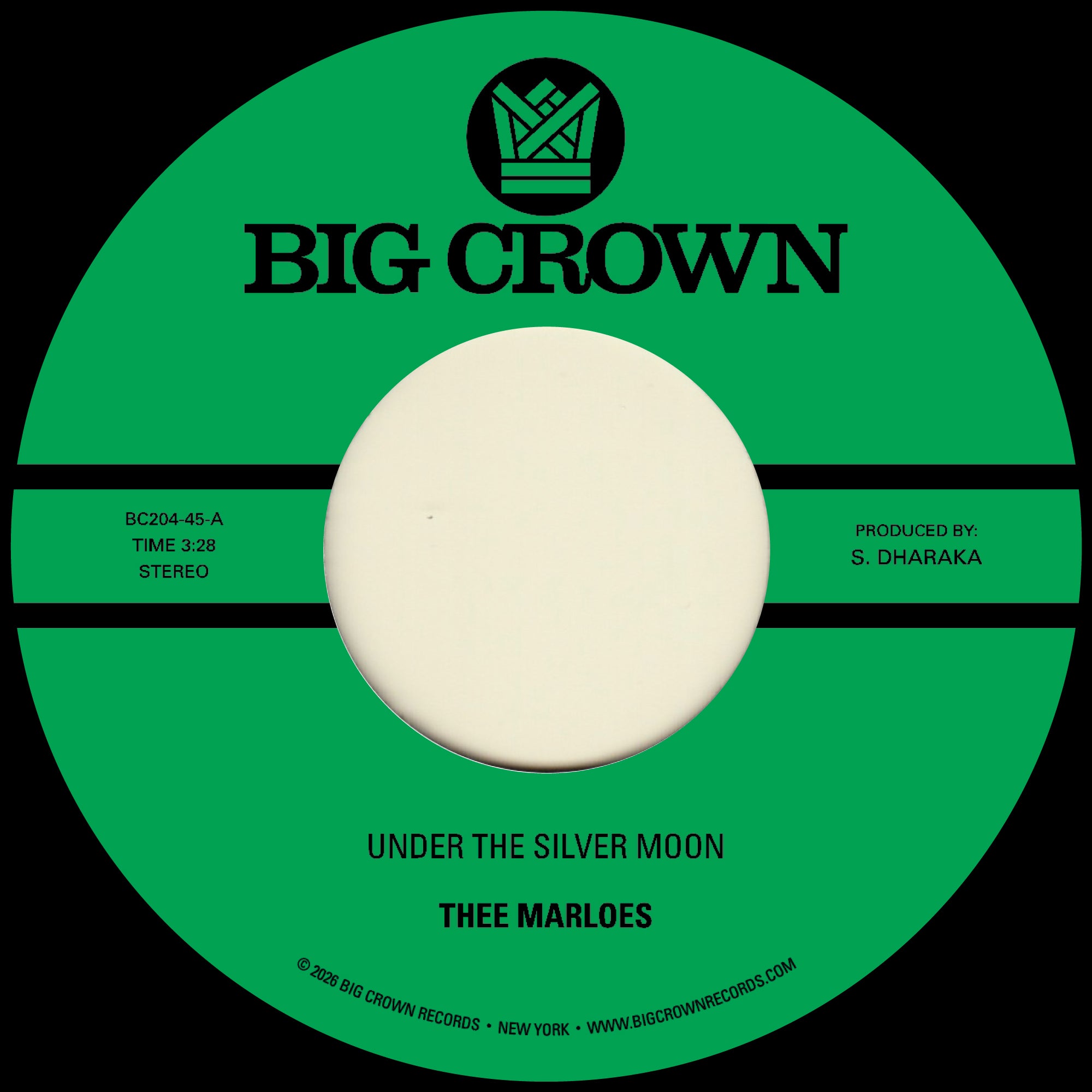Under the Silver Moon b/w Through the Changes - Thee Marloes