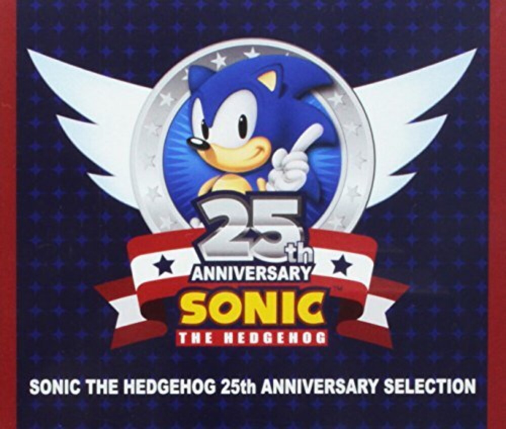 the album cover for Sonic the Hedgehog: 25th Anniversary Selection - Sonic The Hedgehog: 25th Anniversary Selection