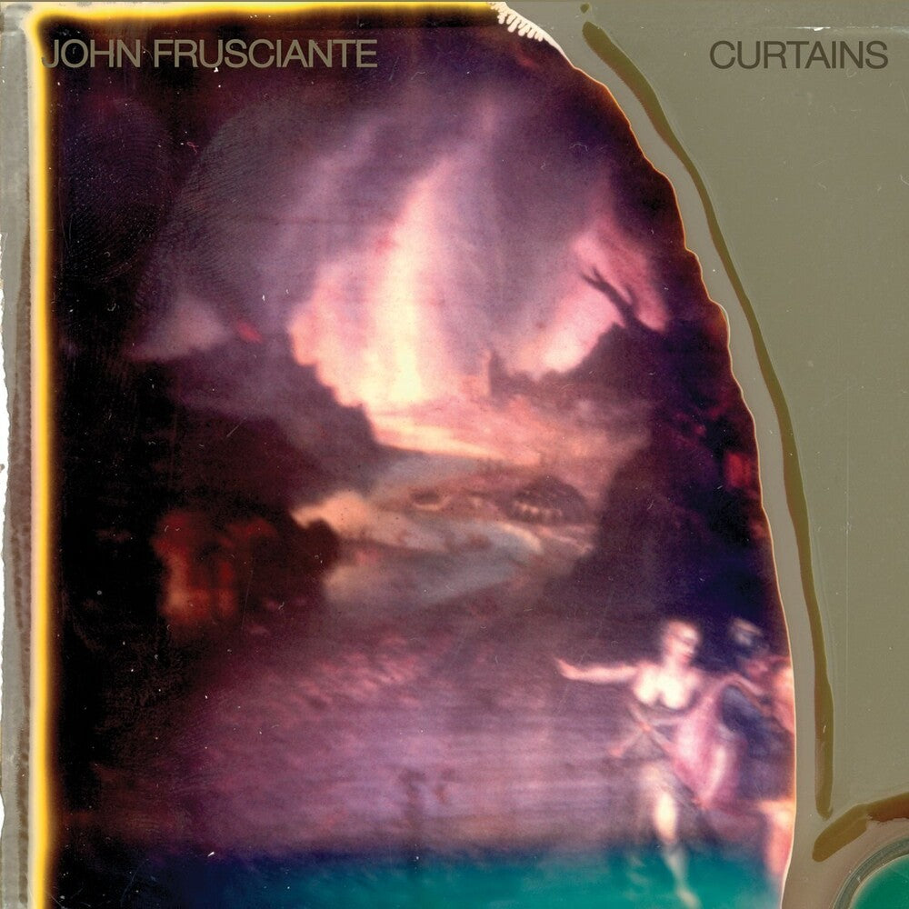 the album cover for John Frusciante - Curtains [LP]