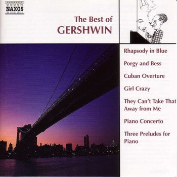 the album cover for Various Artists - Best of Gershwin