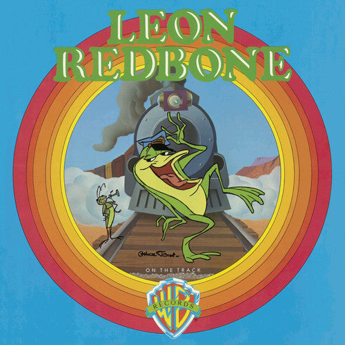 the album cover for Leon Redbone - On The Track [LP]